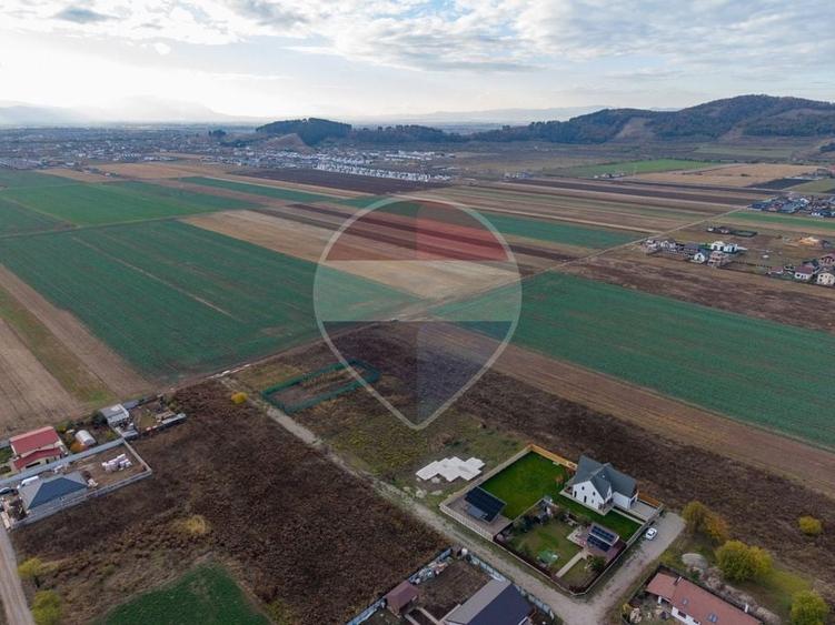 Teren Construcții intravilan de 639 mp, în Hărman