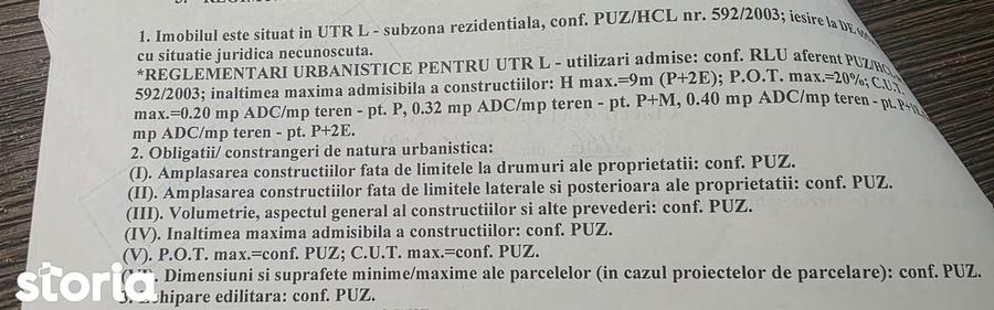Teren intravilan Iasi Bucium - 2
