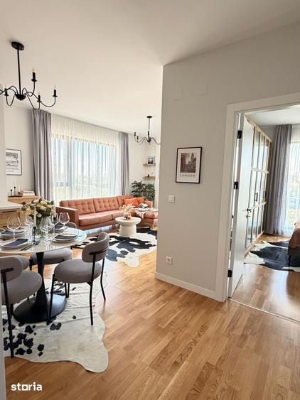 Apartament cu 2 camere, mobilat în Dămăroaia