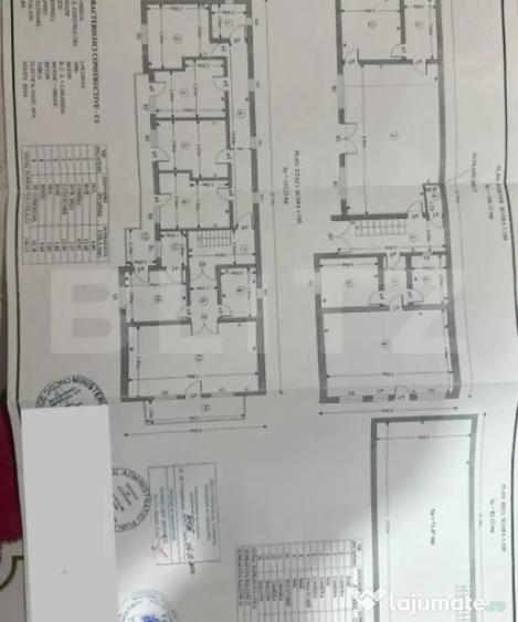 Casă cu 6 camere cu Teren 250 Mp în Bereasca