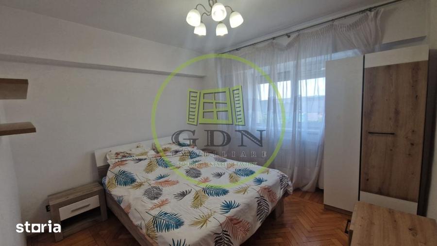 Apartament cu 3 camere decomandat, mobilat în Nord