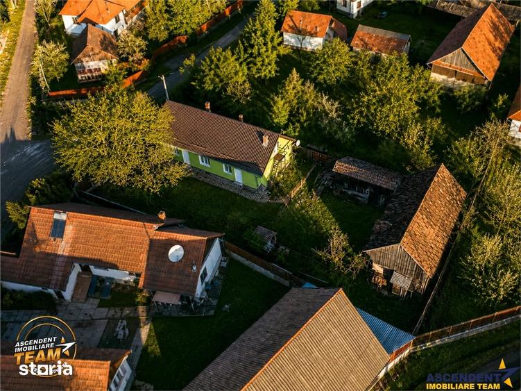 Casă cu 2 camere cu Teren 656 Mp în Mărtănuș