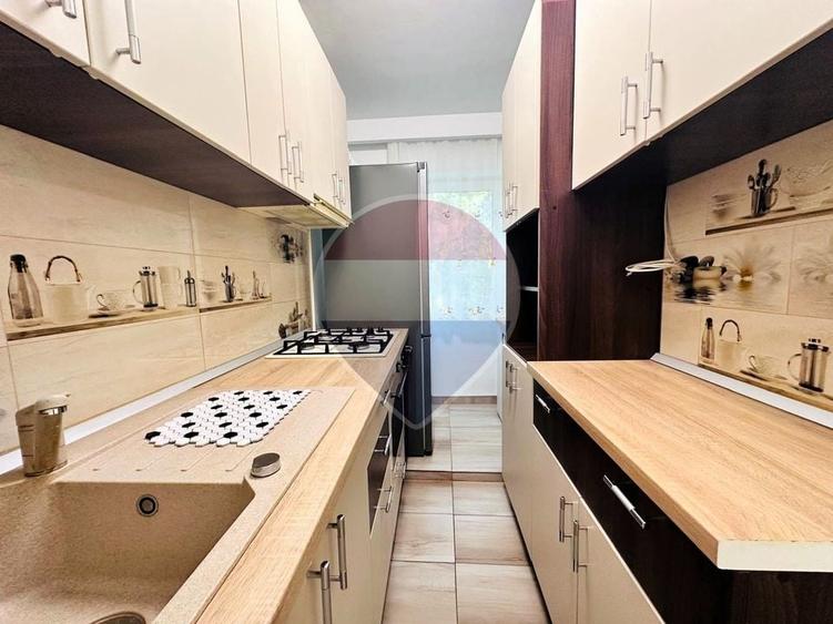 Apartament cu 2 camere semidecomandat, mobilat în Giurgiului