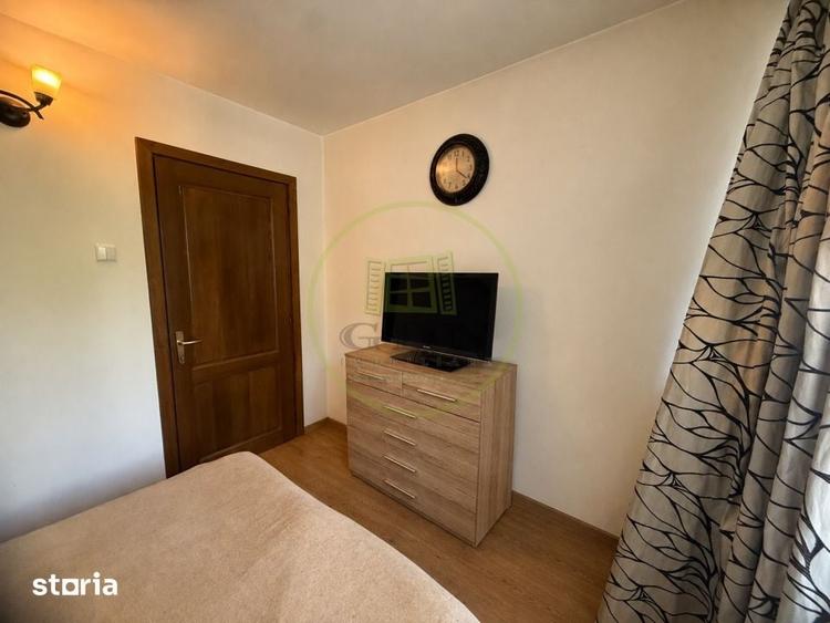 Apartament cu 3 camere semidecomandat, mobilat în Rovine