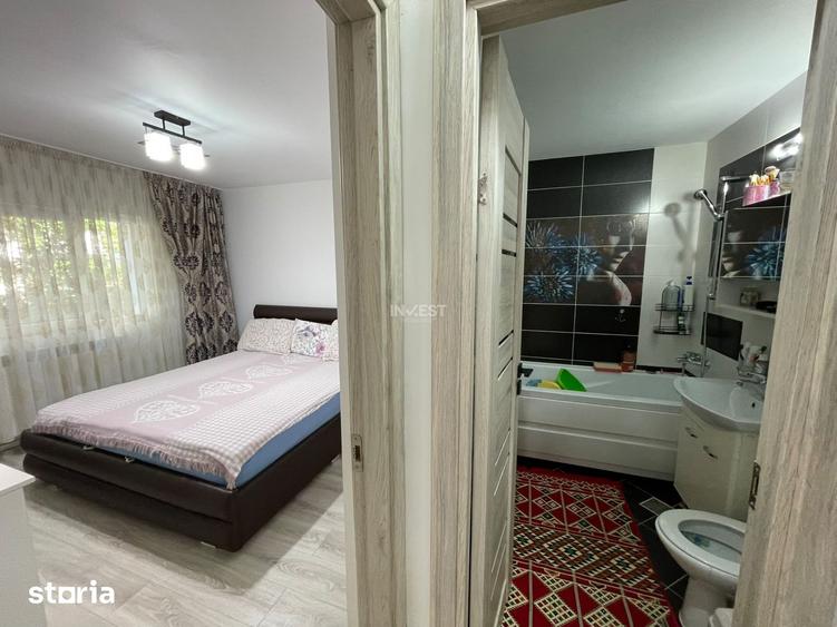 Apartament cu 3 camere decomandat, mobilat în Frumoasa