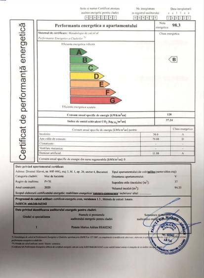 Apartament cu 2 camere semidecomandat în Runcu
