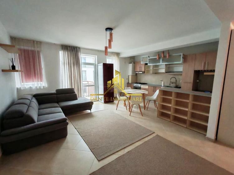 Apartament cu 2 camere semidecomandat, mobilat în Bună Ziua