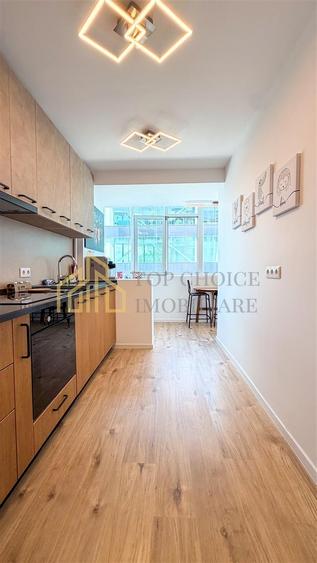 Apartament cu 2 camere decomandat, mobilat în Barbu Văcărescu