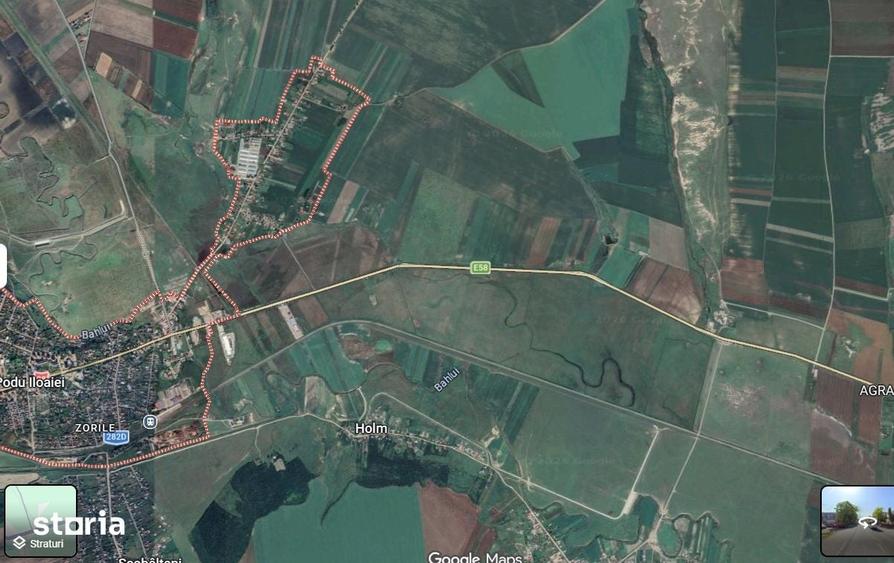 Teren de 9400 mp, în Central