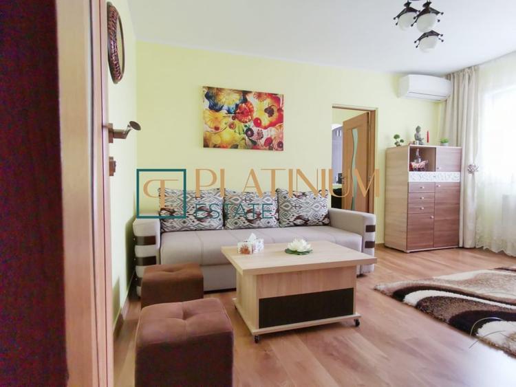 Apartament cu 2 camere semidecomandat, mobilat în Tipografilor