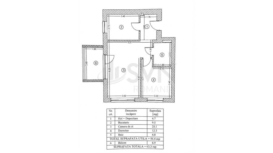 REA1029249 Apartament 3 camere l Greenfield l 2 Locuri parcare - 10