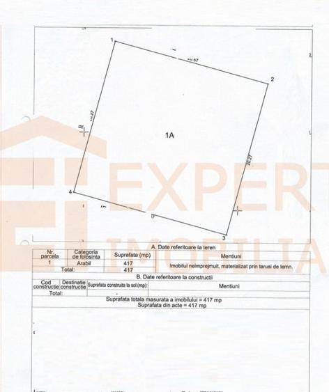 Teren Construcții intravilan de 420 mp, în Costinești