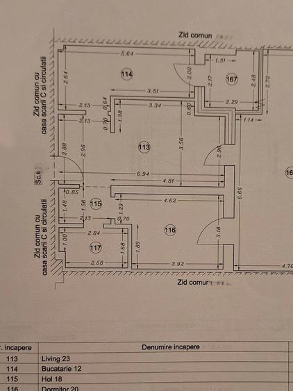 Apartament cu 2 camere decomandat în Tomis Nord
