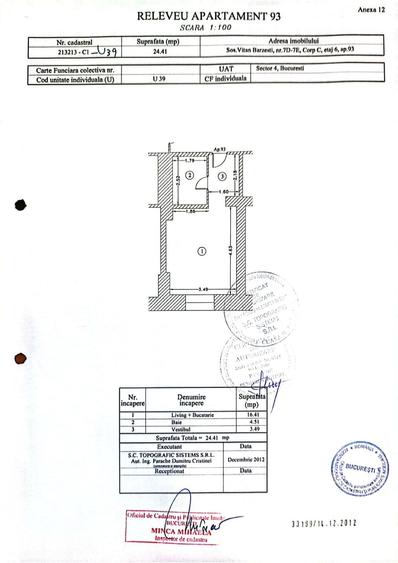 Apartament cu 2 camere decomandat în Nord