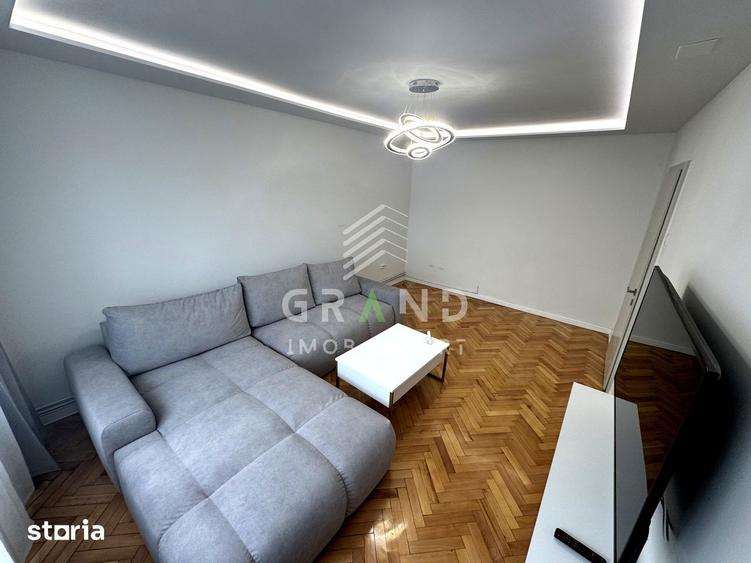 Apartament cu 3 camere decomandat, mobilat în Mărăști