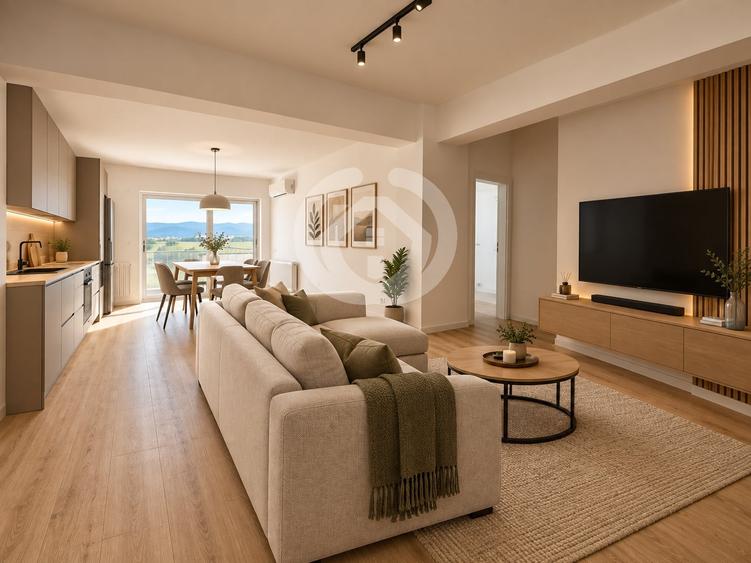 Apartament cu 2 camere decomandat în Periferie