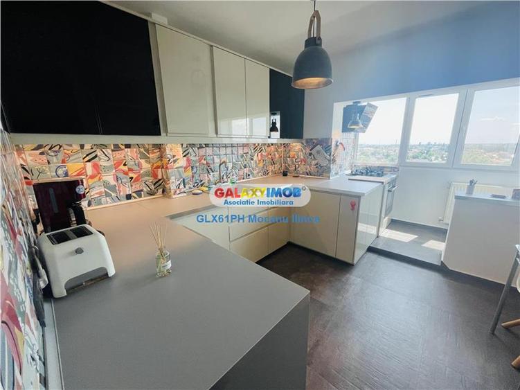 Apartament cu 2 camere semidecomandat, mobilat în Cantacuzino