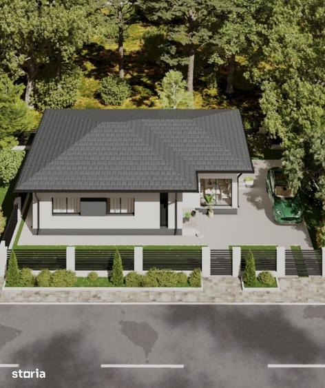 Casă cu 4 camere cu Teren 378 Mp în Păulești