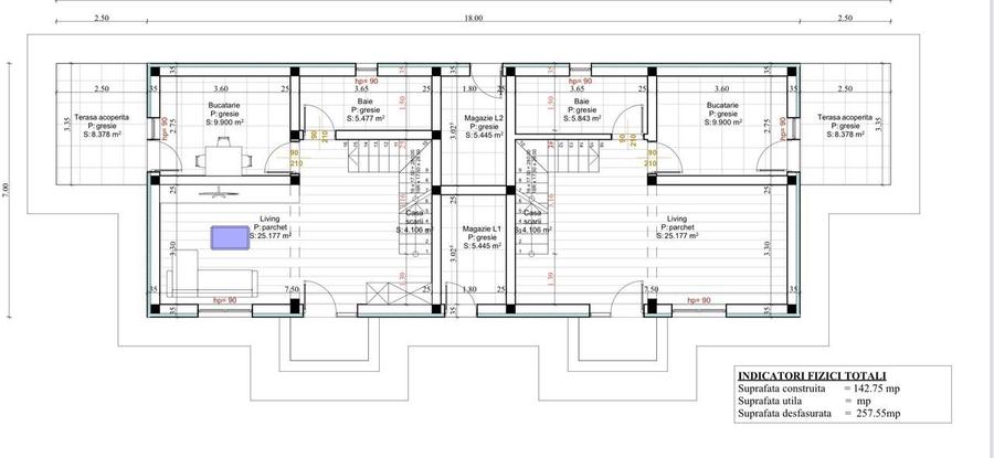 Casă cu 4 camere cu Teren 260 Mp în Lunca Cetățuii