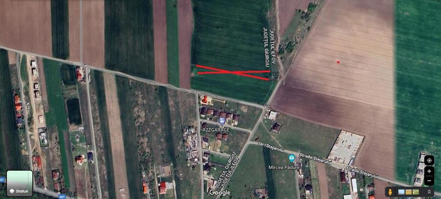 Teren de 2000 mp, în Bolintin-Deal