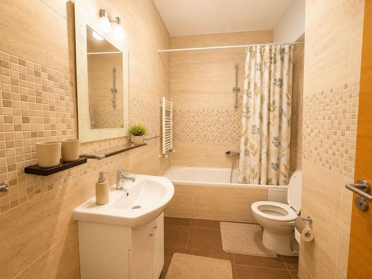 Apartament cu 2 camere semidecomandat, mobilat în Gheorgheni