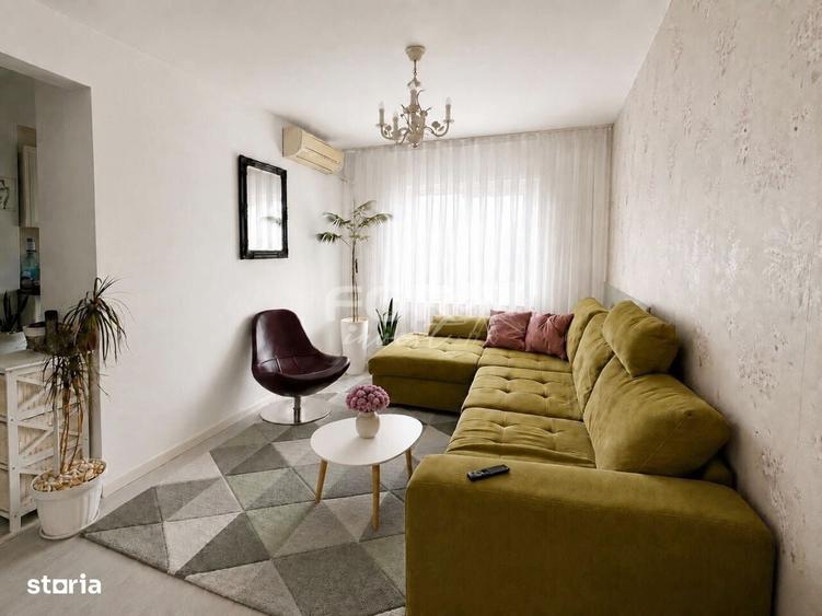 Apartament vanzare, 3 camere mobilat zona strazii Traian Lalescu - 11