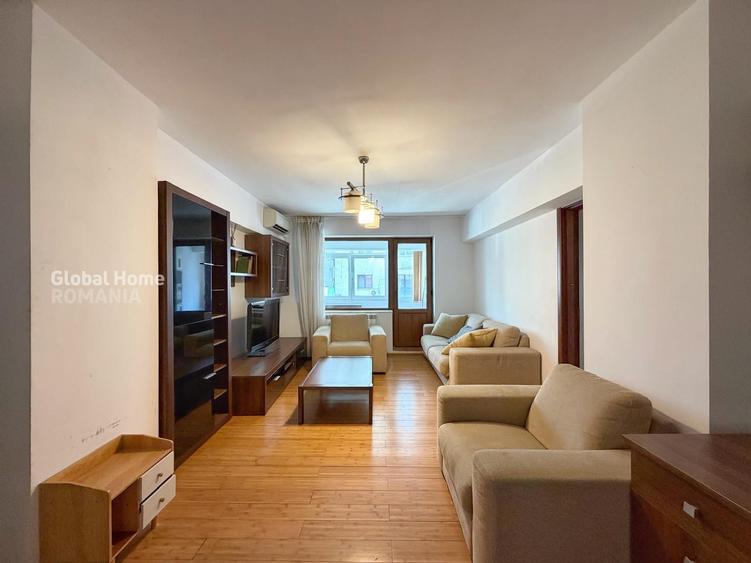 Apartament cu 3 camere decomandat, mobilat în Universitate