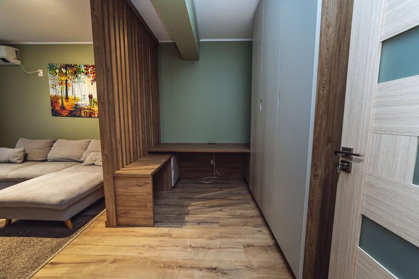 Apartament cu 2 camere decomandat, mobilat în Popești-Leordeni