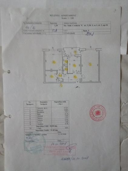 Apartament cu 2 camere decomandat în Rahova