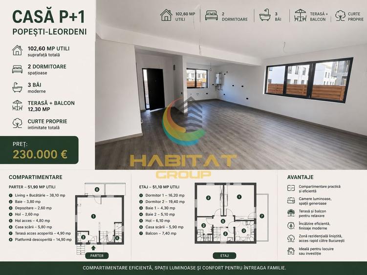 Duplex cu 3 camere cu Canalizare în Central