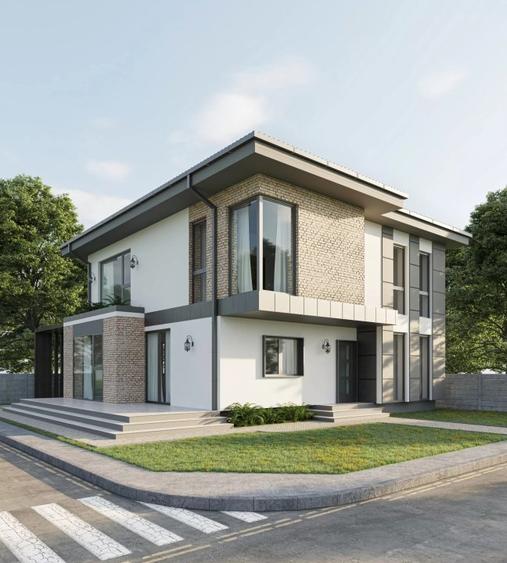 Casă individuală cu 6 camere cu Garaj în Central
