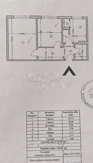 Apartament cu 2 camere decomandat, mobilat în Drumul Taberei