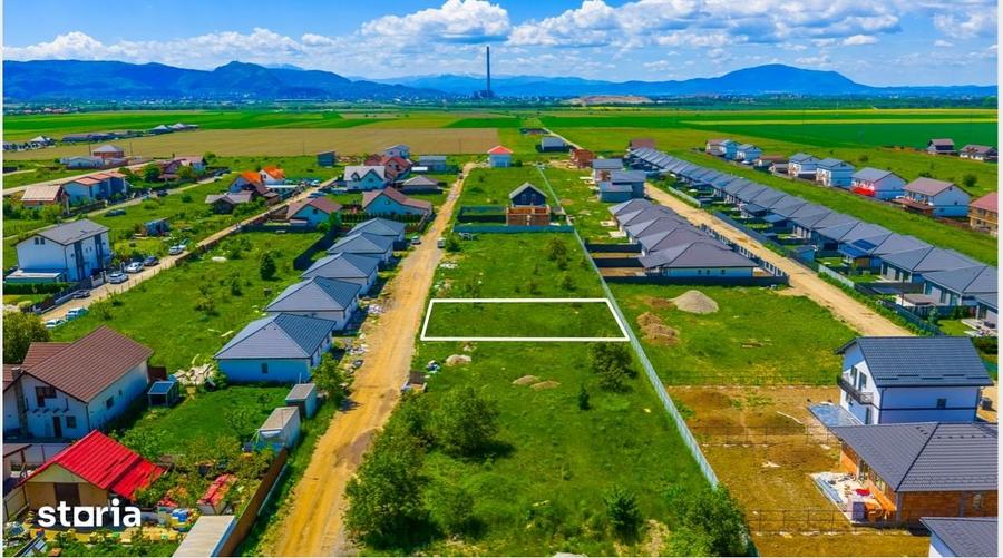 Teren de 550 mp, în Tărlungeni