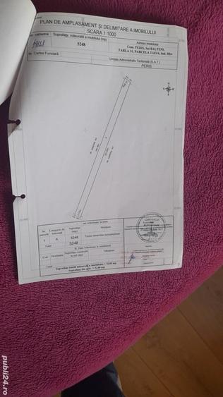 Teren de 7060 mp, în Periș