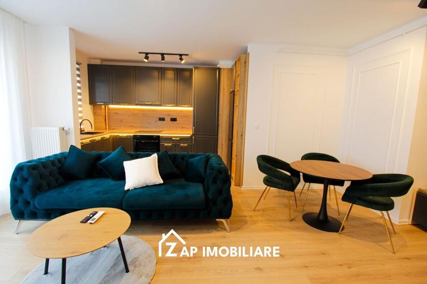 Apartament cu 2 camere, mobilat în Semicentral