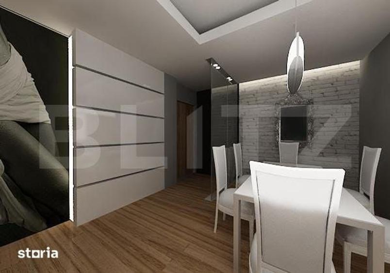 Apartament cu 3 camere în Doba
