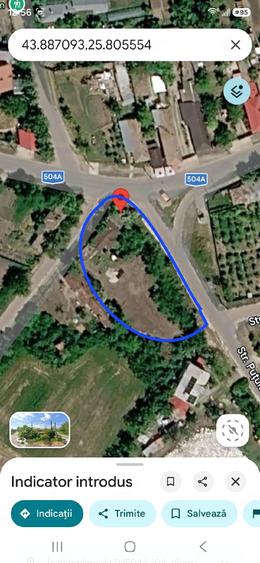 Teren de 1000 mp, în Vieru