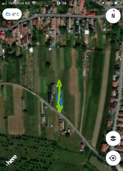 Teren de 652 mp, în Luna