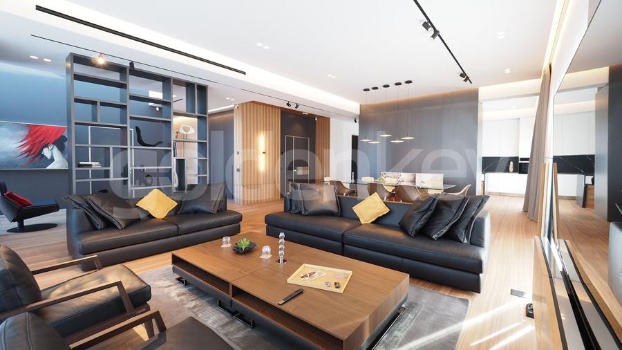 Penthouse cu 5 camere decomandat, mobilat în Băneasa
