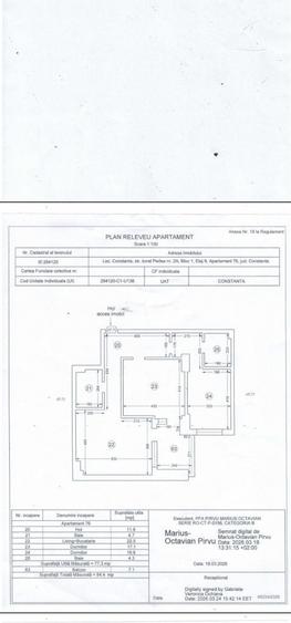 Apartament cu 3 camere decomandat în Energia