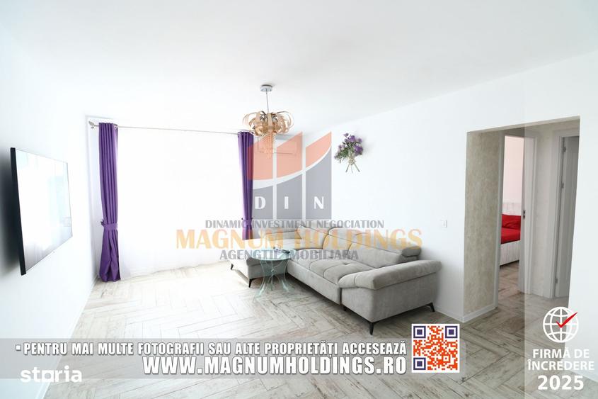 Apartament cu 2 camere semidecomandat în Calea București
