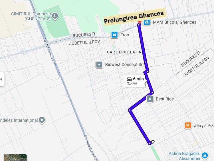 Teren Construcții intravilan de 721 mp, în Central