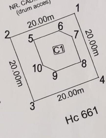 Casă cu 3 camere cu Teren 400 Mp în Balotești