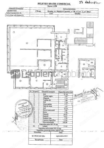 Spațiu comercial, de 435 mp, în Nufărul