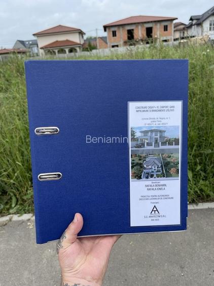 Teren intravilan cu proiect de casa, pe Strada Negoiu, in Ghiroda
