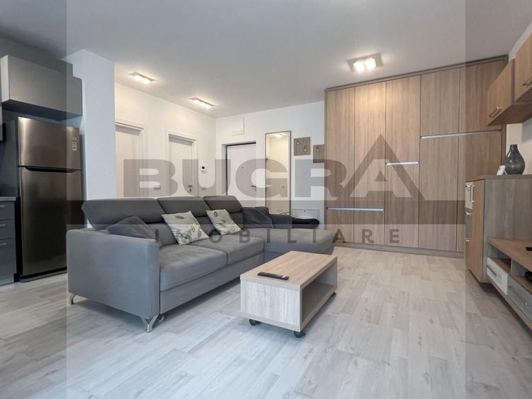 Apartament cu 2 camere semidecomandat în Central