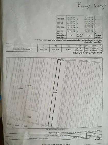 Teren de 11500 mp, în Cârcea