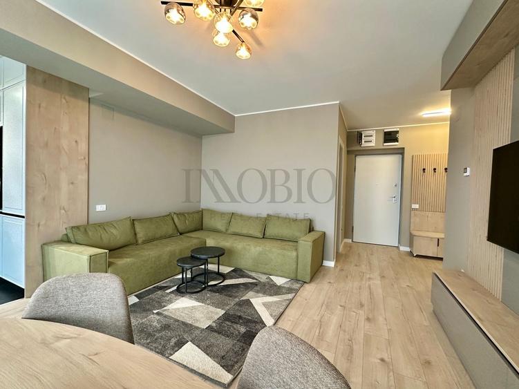 Apartament cu 3 camere semidecomandat în Băneasa