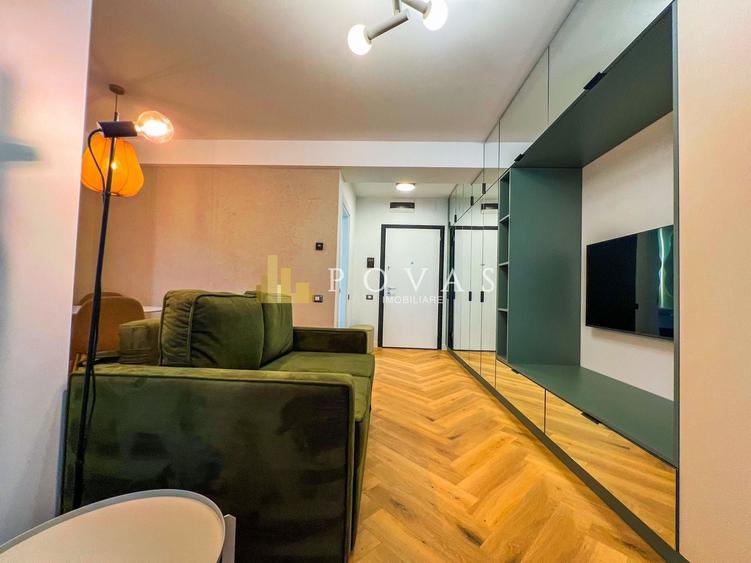 Apartament cu 2 camere semidecomandat, mobilat în Voluntari