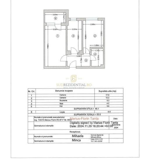 Apartament cu 2 camere decomandat, mobilat în Metalurgiei